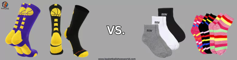 basketball-socks-vs-regular-socks